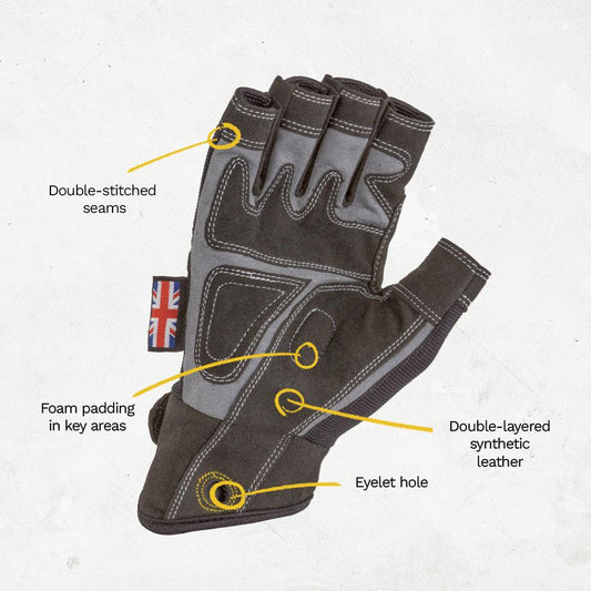 Comfort Fit™ Rigger Glove – Fingerless